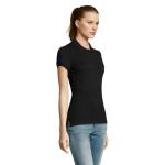 PASSION DAMEN POLO 170g, schwarz Schwarz | L