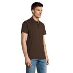 SUMMER II MEN Polo 170g, chocolate Chocolate | XS