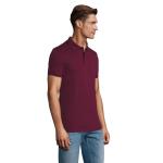 PERFECT MEN Polo 180g, burgundy Burgundy | L