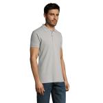 PERFECT MEN Polo 180g, Grau Grau | L