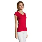 MOON WOMEN T-SHIRT 150g, red Red | L