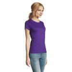 IMPERIAL WOMEN T-Shirt 190g, darkviolet Darkviolet | L