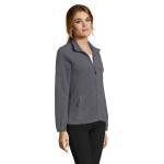 NORTH WOMEN ZIPPED FLEECE, gray Gray | L