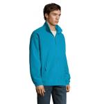 NORTH Zipped Fleece Jacket, aqua Aqua | XS