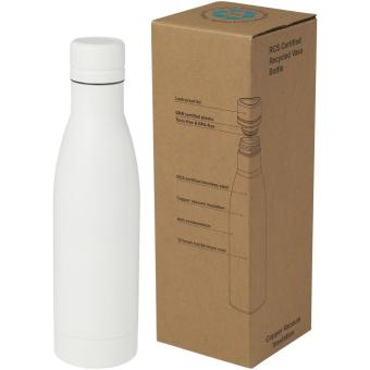 Vasa 500 ml RCS certified recycled stainless steel copper vacuum insulated bottle 