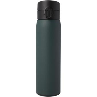 Sika 450 ml RCS certified recycled stainless steel insulated flask Forest green