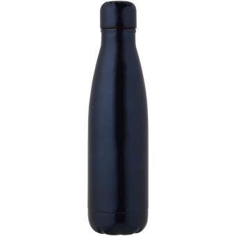 Cove 500 ml RCS certified recycled stainless steel vacuum insulated bottle Navy