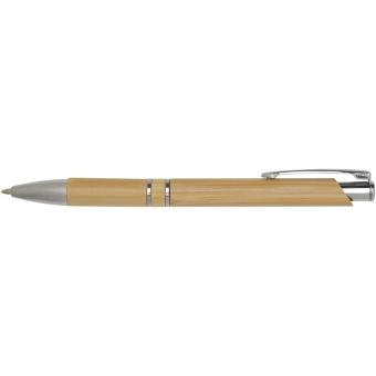 Wicker bamboo ballpoint pen (black ink) Nature