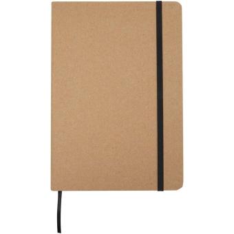 Holm A5 stone paper hard cover notebook with lined pages Fawn