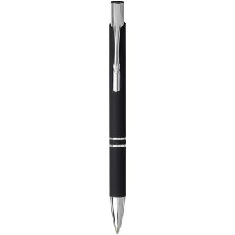 Moneta soft touch ballpoint pen Black