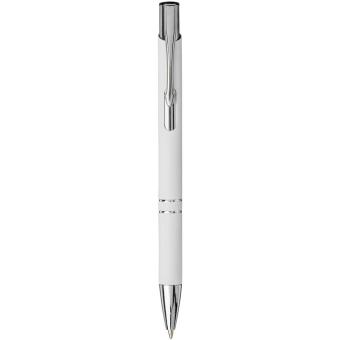 Moneta soft touch ballpoint pen White