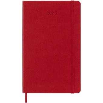 Moleskine Hardcover 12 Monate Tageskalender Coral red