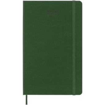 Moleskine hard cover 12 month weekly L planner Olive