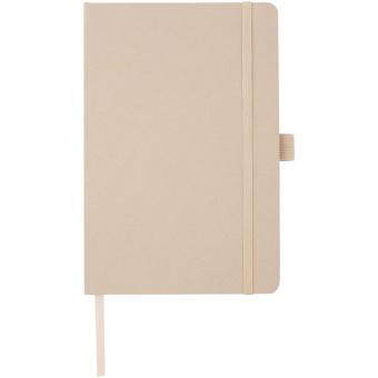 Honua A5 recycled paper notebook with recycled PET cover Oatmeal