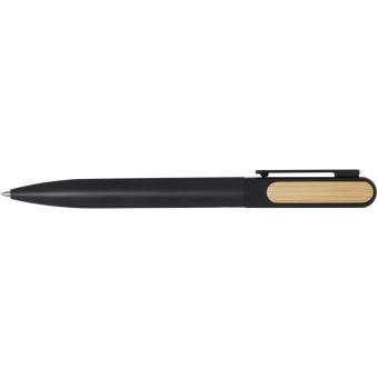 Blanca recycled aluminium ballpoint pen Black