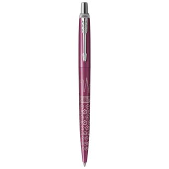 Parker Jotter SE Global Icons colour trim ballpoint pen Pink