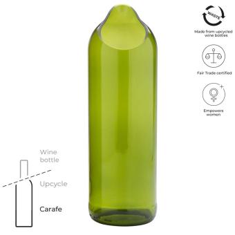 Originalhome 750 ml Wasserkaraffe Grün