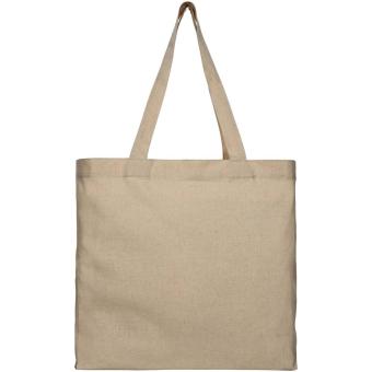 Pheebs 210 g/m² recycled gusset tote bag 13L Nature