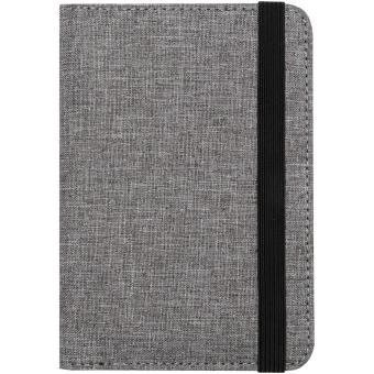 Ross GRS RPET RFID passport holder Heather smoke