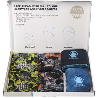 Sublimation headwear sample box White