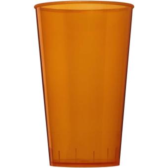 Arena 375 ml plastic tumbler Transparent orange