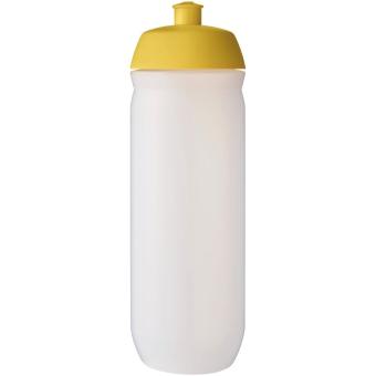 HydroFlex™ Clear 750 ml squeezy sport bottle Yellow
