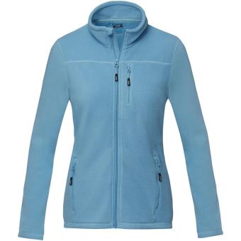 Amber women's GRS recycled full zip fleece jacket, skyblue Skyblue | XL