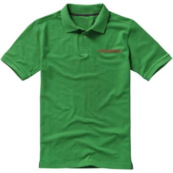 Calgary short sleeve men's polo, fern green Fern green | S