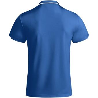 Tamil short sleeve kids sports polo, dark blue Dark blue | 4