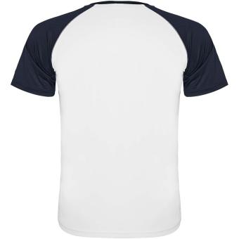 Indianapolis Sport T-Shirt für Kinder, Weiß, Marine Blau Weiß, Marine Blau | 4