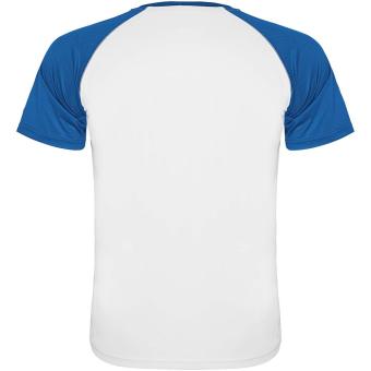 Indianapolis short sleeve kids sports t-shirt, white/royal White/royal | 4