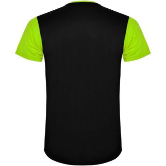 Detroit short sleeve kids sports t-shirt, lime,black Lime,black | 4