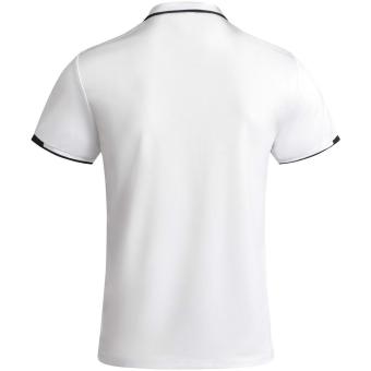 Tamil Sport Poloshirt für Herren, weiß/schwarz Weiß/schwarz | L