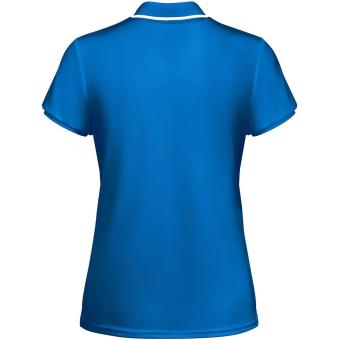 Tamil short sleeve women's sports polo, dark blue Dark blue | L