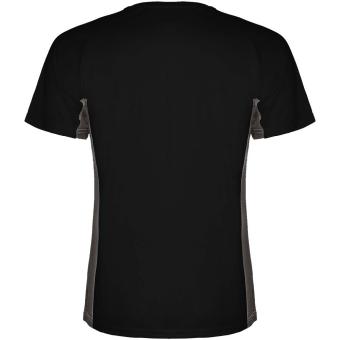 Shanghai short sleeve men's sports t-shirt, black Black | L