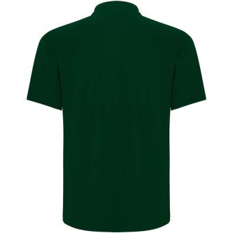 Centauro Premium short sleeve unisex polo, dark green Dark green | L