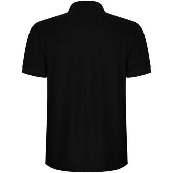 Pegaso Premium short sleeve men's polo, black Black | L