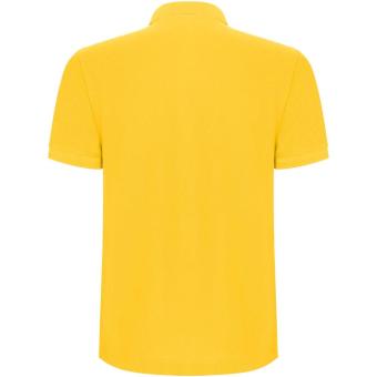 Pegaso Premium short sleeve men's polo, yellow Yellow | L