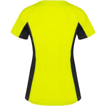 Shanghai short sleeve women's sports t-shirt, yellow Yellow | L