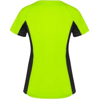 Shanghai short sleeve women's sports t-shirt, green Green | L