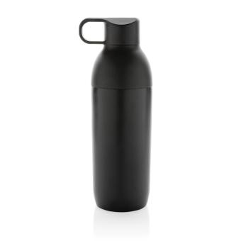 XD Xclusive Flow RCS recycled stainless steel vacuum bottle Black