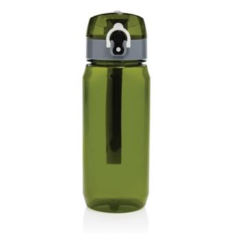 XD Collection Yide RCS Recycled PET leakproof lockable waterbottle 600ml Green