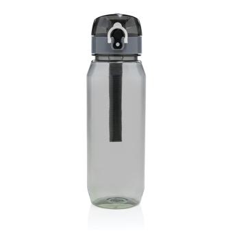 XD Collection Yide RCS Recycled PET leakproof lockable waterbottle 800ml Black