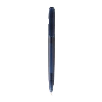 XD Collection Devin transparenter Stift aus GRS zertifiziertem rABS Navy