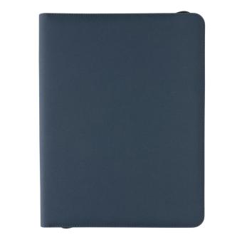 XD Collection Impact Aware™ deluxe 300D tech portfolio with zipper Navy