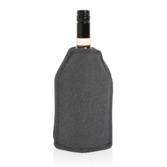 XD Collection Vino AWARE™ RPET wine cooler sleeve Convoy grey