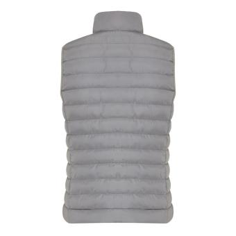 Iqoniq Meru Damen Bodywarmer aus recyceltem Polyester, Silbergrau Silbergrau | L