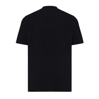 Iqoniq Sierra lightweight recycled cotton t-shirt, black Black | XS