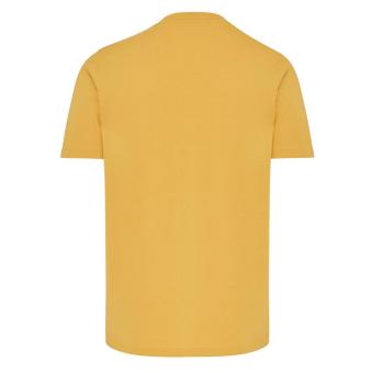 Iqoniq Brett recycled cotton t-shirt, ocher yellow Ocher yellow | XS