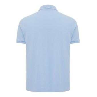 Iqoniq Yosemite Piqué-Poloshirt aus recycelter Baumwolle, himmelblau Himmelblau | L